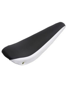 20 Banana Saddle Vinyl Black/White.